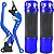 Manete de freio embreagem esportivo a disco CB300 CBX250 CB250F Twister CBX200 Strada com manopla par - Imagem 11