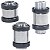 Kit buchas do amortecedor pro link YS250 Fazer 2006 a 2017 com rolamentos e retentor - Imagem 1