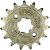 Pinhão de transmissão relação 15 dentes CG125 CG150 CG160 Fan Titan Start Sport NXR125 NXR150 NXR160 Bros XRE190 - Imagem 1