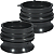 Kit 2 condutores duto tubo caixa filtro de ar GS500 GS500E 1993 a 2009 carburador - Imagem 1
