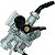 Carburador completo Biz100 C100 Biz Dream Web100 XY50Q - Imagem 2