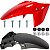 Paralama dianteiro A+B CB250 CB250F Twister 2017 vermelho com parafusos - Imagem 1