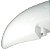 Paralama dianteiro CG125 Fan Titan 2000 a 2013 branco com parafusos e suporte - Imagem 6