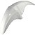 Paralama dianteiro CG150 Titan Sport 2004 a 2008 branco com parafusos e suporte - Imagem 2
