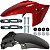 Paralama dianteiro A+B CB250 CB250F Twister 2016 vermelho com parafusos e suporte - Imagem 1