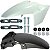 Paralama dianteiro A+B CB250 CB250F Twister 2017 branco com parafusos e suporte - Imagem 1