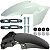 Paralama dianteiro A+B CB250 CB250F Twister 2016 branco com parafusos e suporte - Imagem 1