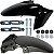 Paralama dianteiro A+B CB250 CB250F Twister 2016 a 2022 preto com parafusos e suporte - Imagem 1