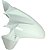Paralama dianteiro A+B CB250 CB250F Twister 2016 branco com parafusos - Imagem 5