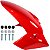 Paralama dianteiro A CB250 CB250F Twister 2017 vermelho com parafusos - Imagem 1