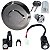 Kit conjunto travas chave ignição CG125 Titan Fan ES KS 2002 a 2008 contato tampa tanque trava capacete guidão 4 peças - Imagem 1