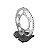 Kit relação transmissão tração CRF230 2007 a 2020 CRF230F Honda - Imagem 1