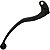 Manete de embreagem Katana125 Yes125 Intruder125 1996 a 2007 preto - Imagem 2