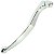 Manete de embreagem Katana125 Yes125 Intruder125 1996 a 2007 cromado - Imagem 3