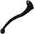 Manete de embreagem DT180 DTZ180 DT200 RD125 RD135 RDZ135 RX180 XT600 XT600Z Tenere XT660 XT660R XT225 preto - Imagem 4