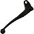 Manete de embreagem curto mini Yes125 Intruder125 2008 a 2009 preto - Imagem 3
