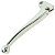 Manete de embreagem curto mini Yes125 Intruder125 2008 a 2009 polido - Imagem 4