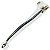 Manete de embreagem curto mini Yes125 Intruder125 2008 a 2009 cromado - Imagem 4