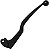 Manete de embreagem Yes125 Intruder125 2010 a 2016 preto - Imagem 2