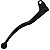Manete de embreagem Yes125 Intruder125 2008 a 2009 preto - Imagem 2