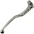 Manete de embreagem YBR125 Factor XTZ125 2000 a 2016 polido - Imagem 2