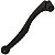 Manete de embreagem curto mini YBR125 Factor XTZ125 2000 a 2016 preto - Imagem 3