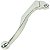 Manete de embreagem curto mini YBR125 Factor XTZ125 2000 a 2016 polido - Imagem 3