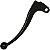 Manete de embreagem curto mini Katana125 Yes125 Intruder125 1996 a 2007 preto - Imagem 1