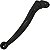 Manete de embreagem curto mini Katana125 Yes125 Intruder125 1996 a 2007 preto - Imagem 4