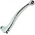 Manete de embreagem curto mini Katana125 Yes125 Intruder125 1996 a 2007 cromado - Imagem 3