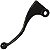 Manete de embreagem curto mini CG125 Today125 1989 a 2013 CG150 Titan Sport Fan 2004 a 2015 CB300F Twister preto - Imagem 1