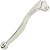 Manete de embreagem curto mini  YBR125 Factor XTZ125 2000 a 2016 polido - Imagem 3