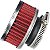 Filtro de ar esportivo 44mm CG125 CG150 Fan Titan Today CBX200 Strada XR200 RD125 RD135 XTZ250 Lander Tenere DT180 DT200 - Imagem 1