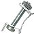 Abraçadeira braçadeira universal 35mm a 45mm (ferro) condutor NXR150 Bros 2009 a 2015 - Imagem 3