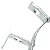 Abraçadeira braçadeira universal 35mm a 45mm (ferro) condutor NXR150 Bros 2009 a 2015 - Imagem 4