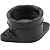 Kit 2 coletores 2 condutores duto caixa ar de admissão CB400 1980 a 1983 CB450 1984 a 1994 com parafusos e oring - Imagem 3