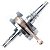 Virabrequim girabrequim completo com biela CG160 Fan Titan Start NXR160 Bros XRE190 2016 em diante - Imagem 2