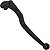 Manete de freio a tambor Max125 Hunter125 preto - Imagem 3