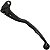 Manete de freio a tambor DT180 DTN180 DTZ180 RD125 RD135 com dedeira preto - Imagem 2