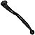 Manete de freio a tambor DT180 DTN180 DTZ180 RD125 RD135 com dedeira preto - Imagem 3