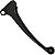 Manete de freio a tambor C100 Dream Biz Biz100 1992 a 2005 preto - Imagem 1