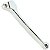 Manete de freio a tambor C100 Dream Biz Biz100 1992 a 2005 cromado - Imagem 3