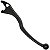 Manete de freio a disco Intruder125 Katana125 Yes125 1996 a 2007 preto - Imagem 1