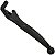 Manete de freio curto mini a disco Intruder125 Katana125 Yes125 1996 a 2007 preto - Imagem 4