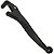Manete de freio curto mini a disco Intruder125 Katana125 Yes125 1996 a 2007 preto - Imagem 3
