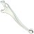 Manete de freio curto mini a disco Intruder125 Katana125 Yes125 1996 a 2007 polido - Imagem 1