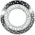 Disco de freio dianteiro CB300R CBX250 Twister 2001 a 2015 com parafusos - Imagem 2