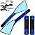 Par de manopla acelerador com retrovisor rizoma CG125 CG150 CG160 Fan Titan Start Bros XRE CB300 YBR XTZ CB250 Twister - Imagem 7