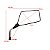 Retrovisor esquerdo espelho moto RD125 RD135 RDZ135 Lente plana Haste cromada Yamaha - Imagem 6