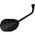 Retrovisor espelho moto modelo Biz125 para linha YBR125 XTZ125 YBR150 Lente plana Haste normal Yamaha Par - Imagem 2